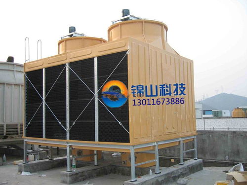山東錦山方形橫流式冷卻塔HRT 500 環保節能，廠家直供
